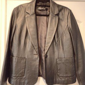 Prague Leather Blazer